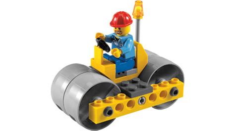 Lego Set 30003 1 Road Roller 2009 Town City Construction