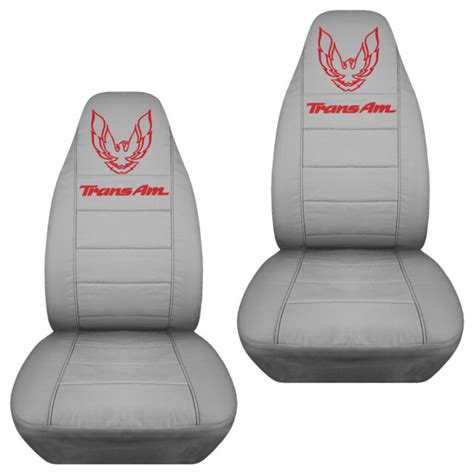 Fits Pontiac Firebird Trans Am Car Seat Covers Canvas Front Set In