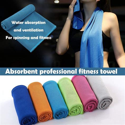 Quick Absorbent Towel Instant Cooling Ice Towel Microfiber Sweat Towel
