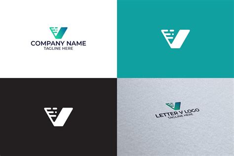 Letter V Logo Design V Logo Design Logo Design Lettering