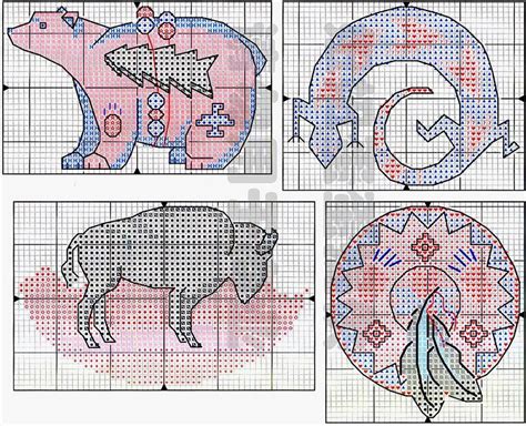 .patterns feather cross stitch cross stitch knit pattern tribal elephant cross stitch pattern native american cross stitch charts oriental counted cross stitch patterns crochet cross stitch patterns free cross stitch arrow patterns. free cross stitch pattern - Native Spirit 4; bear, bison ...
