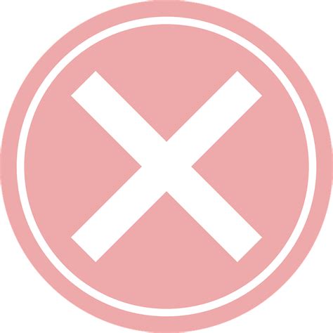 Delete Button Symbol Free Vector Graphic On Pixabay