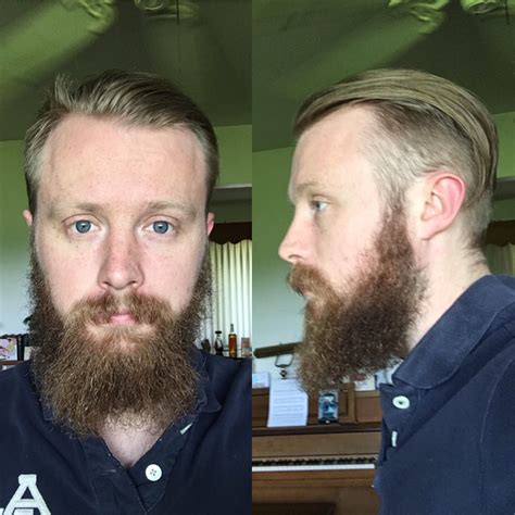 long time lurker first time poster goin on 7 months of growth minimal trimming on sides and