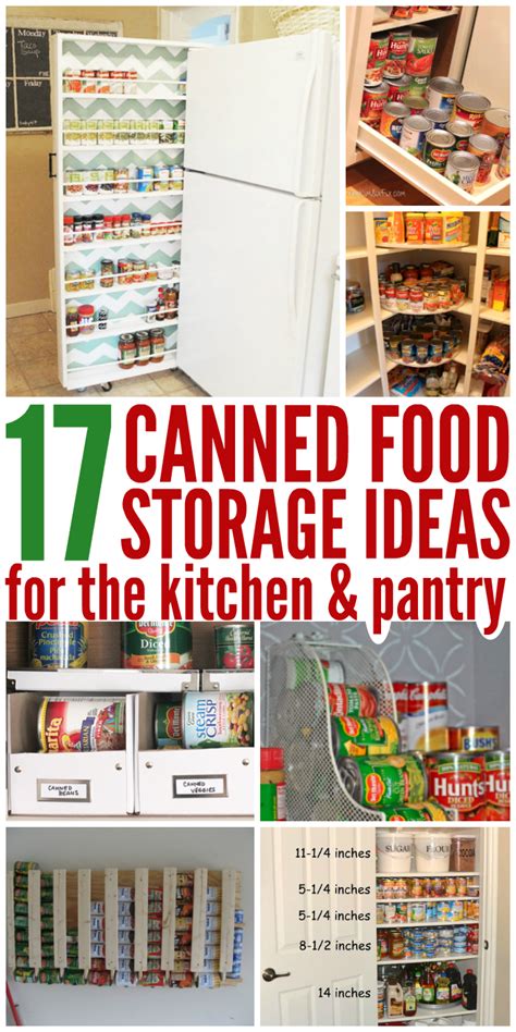 17 Canned Food Storage Ideas To Organize Your Pantry