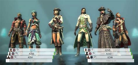 Assassin S Creed IV Multiplayer Character Lineup Orcz Com The Video