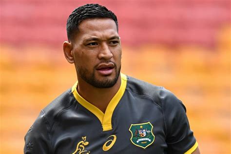 Isileli folau;6 born 3 april 1989) is an australian professional rugby union player who most recently played for the new south wales waratahs in super rugby. Israel Folau To Sue Over Rugby Sacking - JOY! News