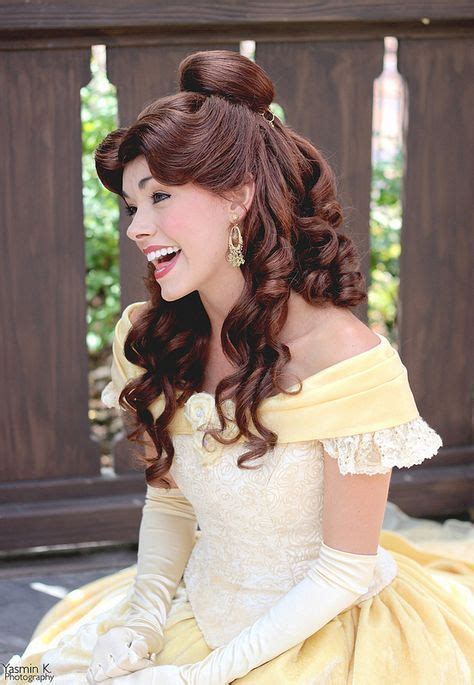 Belle Beautyandthebeast Disney Disney Princess Hairstyles Disney