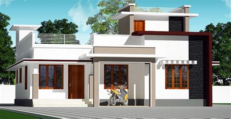 Younger couples prefer these houses as smaller houses are always a great place to start a growing family. 1500 Square Feet Single Floor Contemporary Home Design
