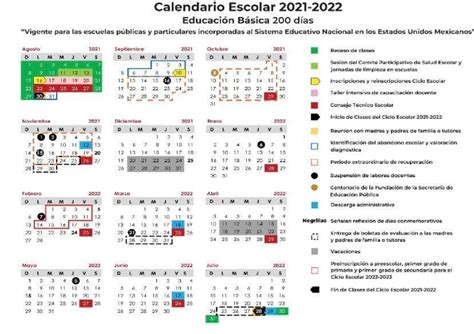 161 Ya Es Oficial Publica La Sep El Calendario Escolar De 200 D 237 As