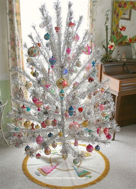 18 Almost Crazy Christmas Tree Ideas With Images Aluminum Christmas