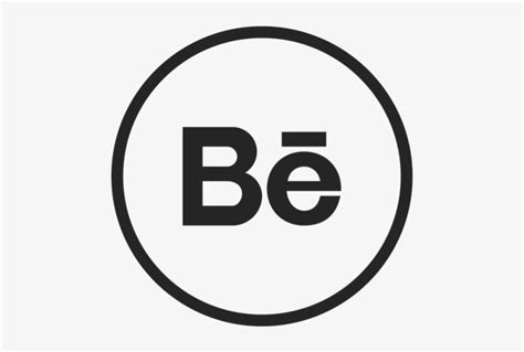 Behance Icon Behance Black White Png And Vector Logo Behance Png