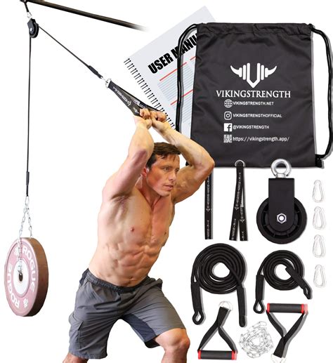 Buy Vikingstrength Pulley System Cable Pulley Gym Equipment Machine