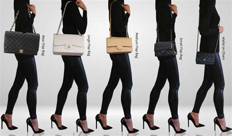 Chanel Bag Size Comparison Classic Flap Vs Reissue 51 Off
