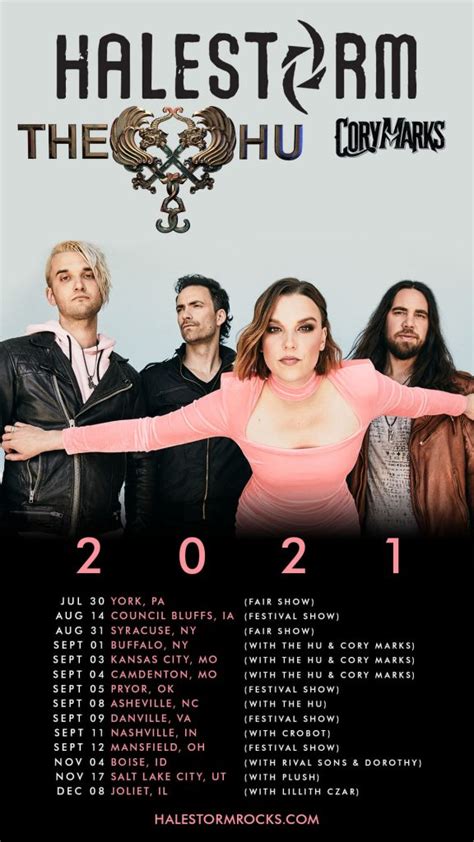 Halestorm Announce Fall 2021 Headline Tour Dates All In Music Review