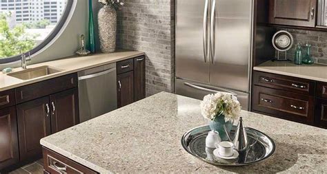 Find this pin and more on design ideas by diane grey. Kitchen Room Scene | Countertop Quartz Chakra Beige Quartz ...