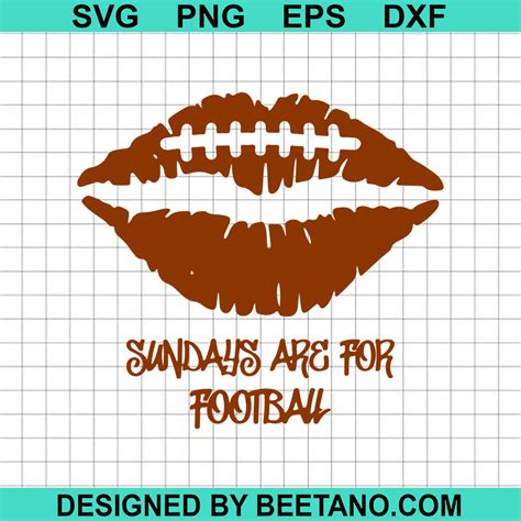 Football Lips Svg Archives Hight Quality Scalable Vector Graphics