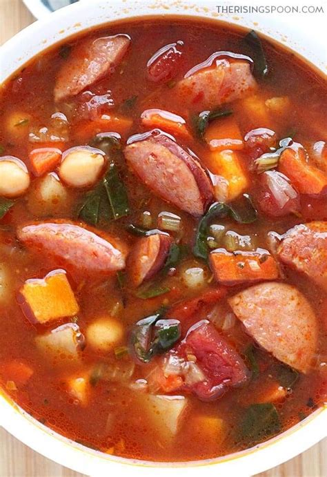 Smoked Sausage And Vegetable Soup Recipe Smoked Sausage Soup Recipe