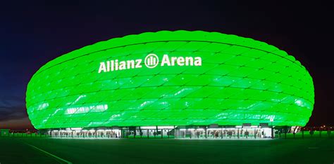 Allianz arena is a football stadium in munich which serves as a home stadium for two football clubs: Allianz Arena, High-tech Stadium with Stunning ...