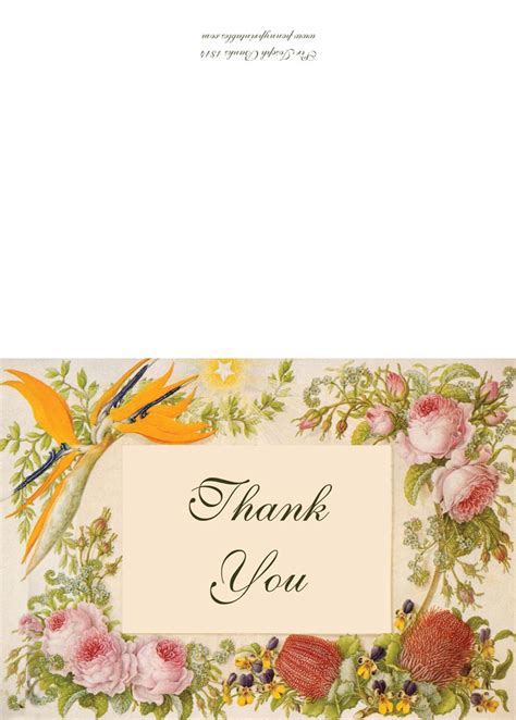 Printable Thank You Card Free Greeting Cards To Print