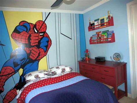 If your children have no enough skill for painting, you can find the stencil or ask for help to someone else who know the way to paint or at least help to create lines for picture of the wall. 18 Joyous Paint Color Ideas for Boys Rooms