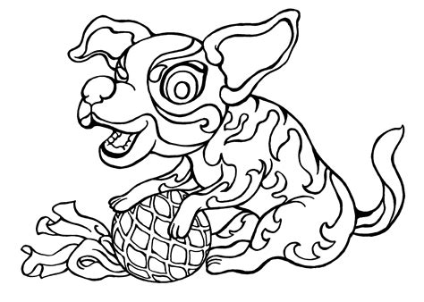 Zodiac signs coloring pages | coloring pages to download. Year of the Dog - FREE colouring sheet from Snowflake ...