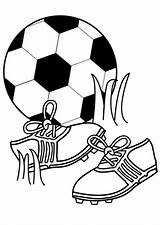 Football Coloring Printable Essentials Soccer sketch template