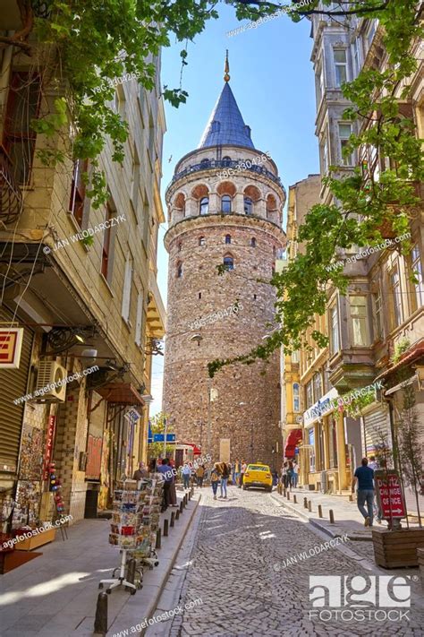 Galata Tower Istanbul Turkey Stock Photo Picture And Rights Managed