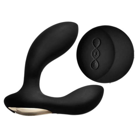 Lelo Hugo Remote Control Silicone Prostate Stimulator Obsidian Black Dallas Novelty Online