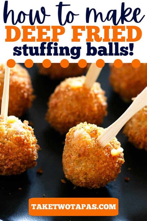 Please do not copy recipes and post on your site or use my photos without permission (see above. Deep Fried Cornbread Dressing Balls - Leftover Stuffing Bites