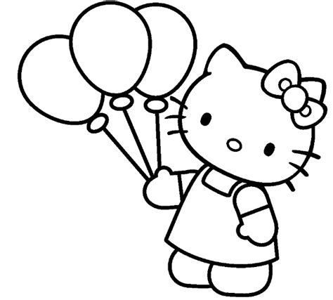 Dessins Hello Kitty (Dessins Animés) à colorier – Coloriages à imprimer