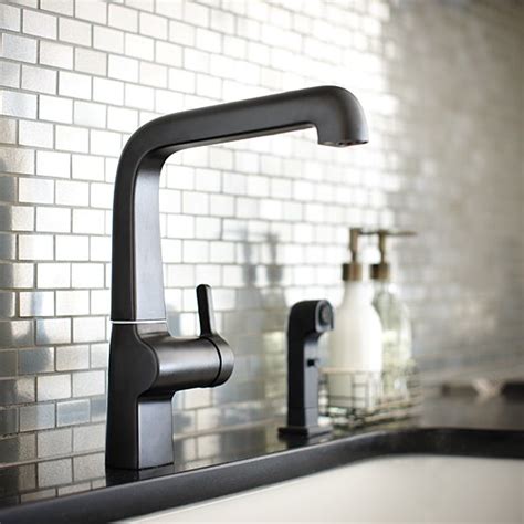 Get free shipping on qualified black pull out kitchen faucets or buy online pick up in store today in the kitchen department. Tile Ideas at The Home Depot | Black kitchen faucets ...