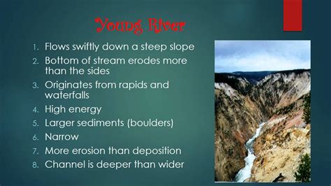 Stages Of A River Ppt Youtube
