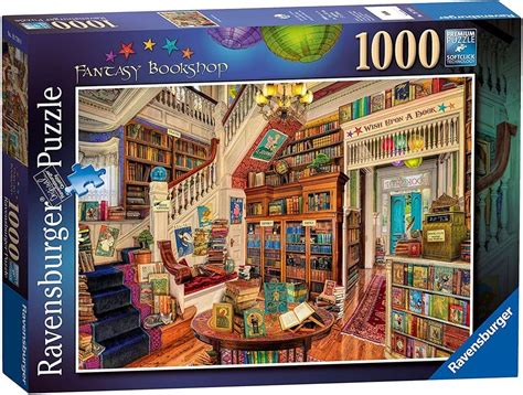 Ravensburger The Fantasy Bookshop 1000 Piece Jigsaw Puzzle
