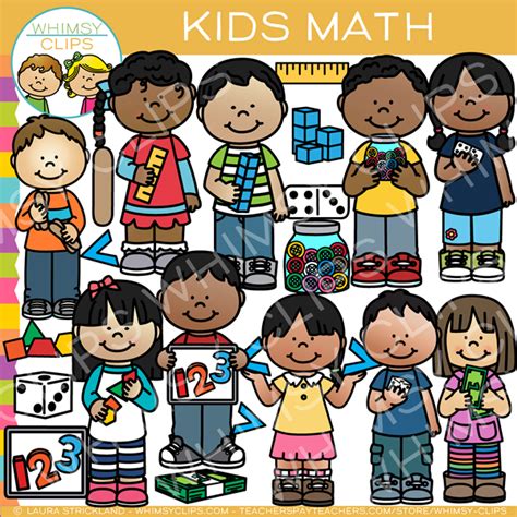Kids Math Clip Art Images And Illustrations Whimsy Clips