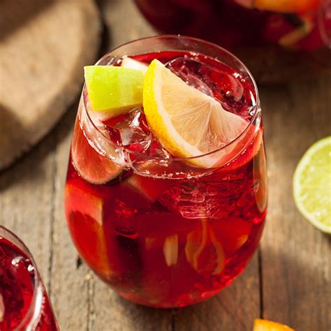 Recette Sangria sans alcool aux fruits divers