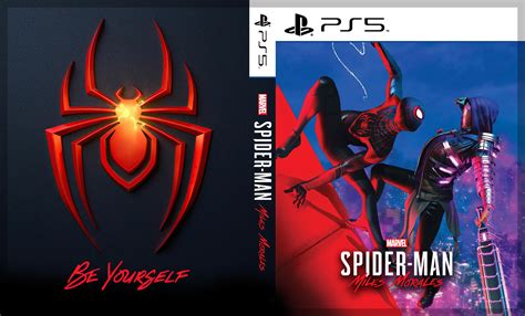 Spiderman Miles Morales Ps5 Alt Cover Rcustomcovers