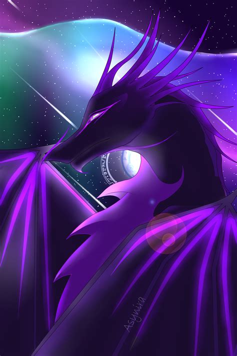 Purple Dragon By Asynirastar On Deviantart