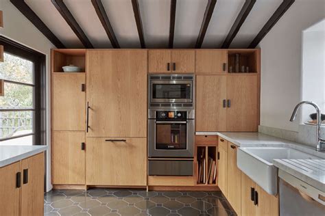 Once all the cabinets are connected, you need to secure them with brackets on the wall for each unit. Trend Alert: 9 Kitchens with Floor-to-Ceiling Cabinetry ...