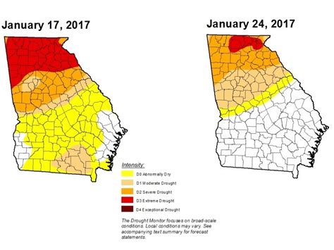 North Georgia Drought Severity Drops In Latest Report