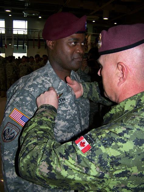 Canadian U S Paratroopers Trade Wings Article The United States Army