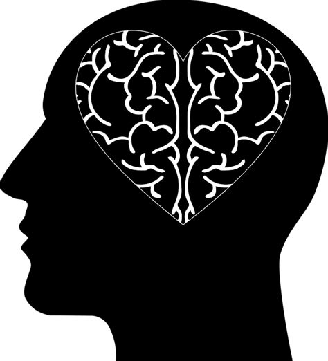 Ein herz erstellt aus zwei kreisbögen und einem rechten winkel, schlanker geht es m.e. Cranium Head Abstract · Free vector graphic on Pixabay