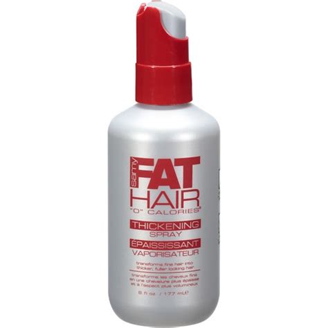But the abundance of options is enough to make your head spin. Fat Hair "0 Calories" Amplifying Spray, 6 oz | Sexy, Flats ...