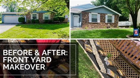 Before And After Front Yard Makeover Youtube
