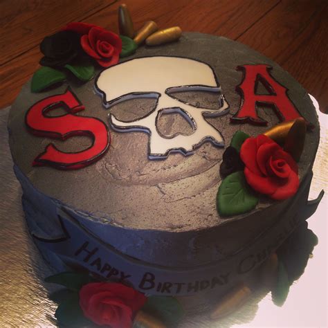 Sons Of Anarchy Cake Cake Sons Of Anarchy Amazing Cakes