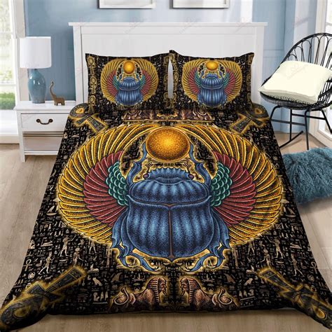 See more ideas about egyptian cotton bedding, cotton bed sheet sets, egyptian cotton. Ancient Egyptian Bedding Set SP110 - ChikePOD