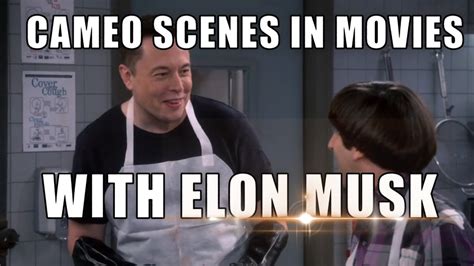 TOP-10 ELON MUSK'S CAMEO SCENES IN THE FILM | Elon Musk Cameo Scene