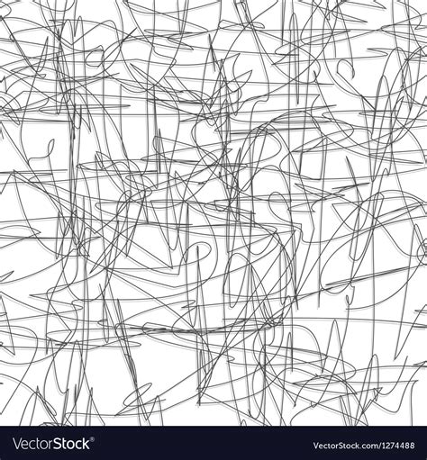 Abstract Pencil Sketch Background Royalty Free Vector Image