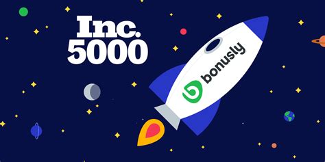 Bonusly Makes The Inc 5000 Fastest Growing Companies Annual List For