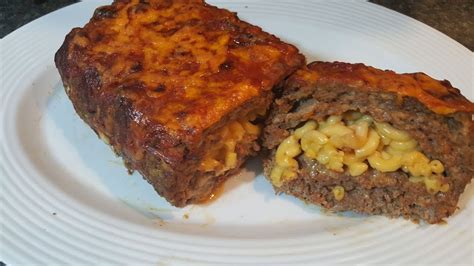 Pepper and salt oregano (optional) onion powder (optional). Macaroni And Cheese Stuffed Meatloaf/ How To Make Meatloaf ...