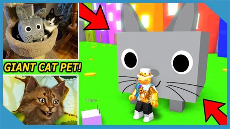 Pet Simulator Codes Giant Cat Lena Eastwood